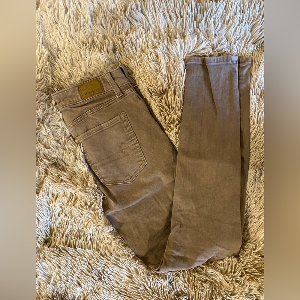 Distressed American Eagle Skinny Jeans
